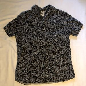 Black button up shirt